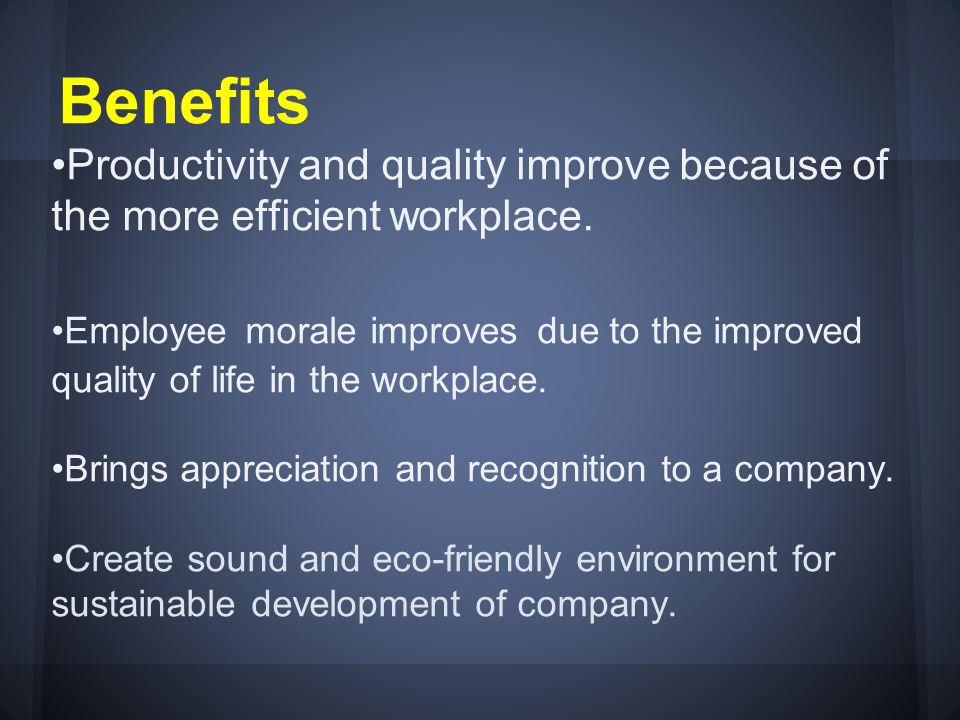 Impact of workplace environment on employee productivity